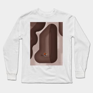 Venice Beach Skatepark | Aerial Illustration Long Sleeve T-Shirt